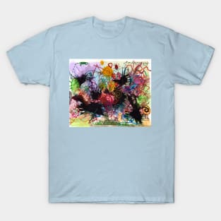 covid..snail and grave yard T-Shirt